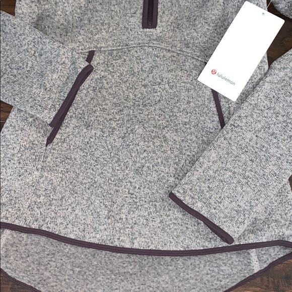 NWT Lululemon Lilac Fleece & Thank You Pullover 4 - Picture 2 of 7
